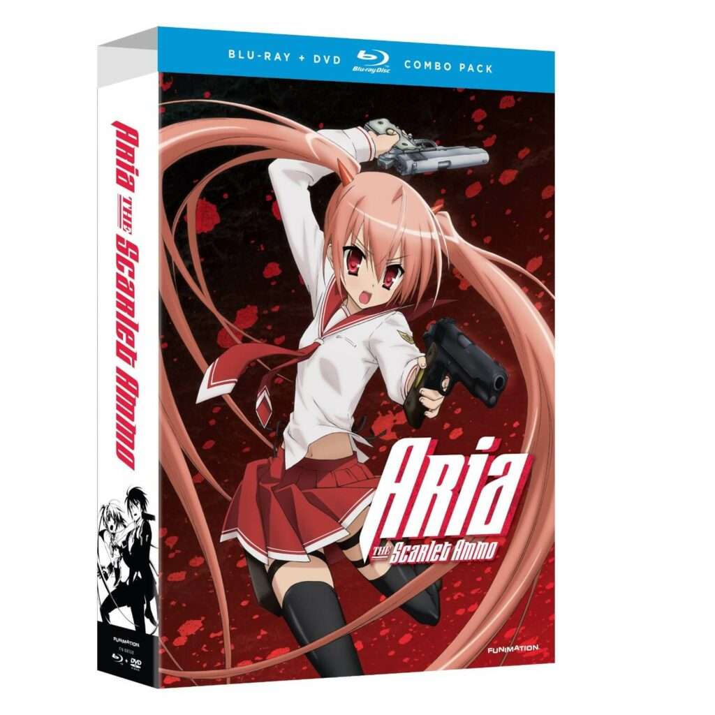 DVDs Blu-rays Anime Outubro 2012 - Aria: The Scarlet Ammo Limited Edition Blu-ray DVD Combo