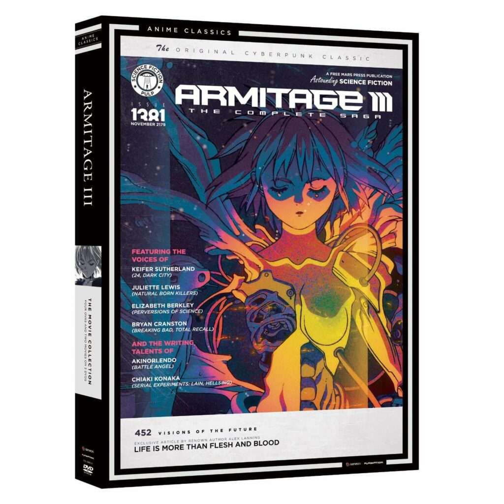 DVDs Blu-rays Anime Julho 2012 - Armitage III The Complete Saga