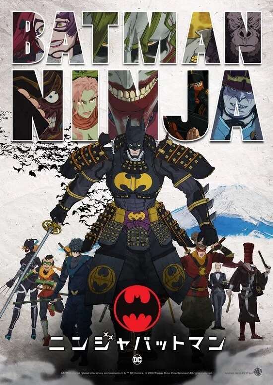 Batman Ninja Anime - Novo Trailer revela Elenco Japonês