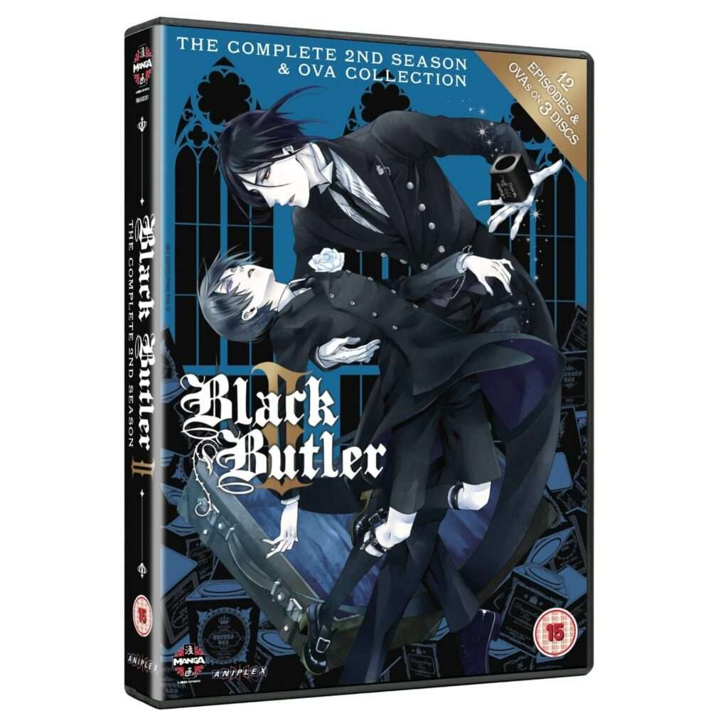 DVDs Blu-rays Anime Julho 2012 - Black Butler The Complete Second Season & OVA Collection
