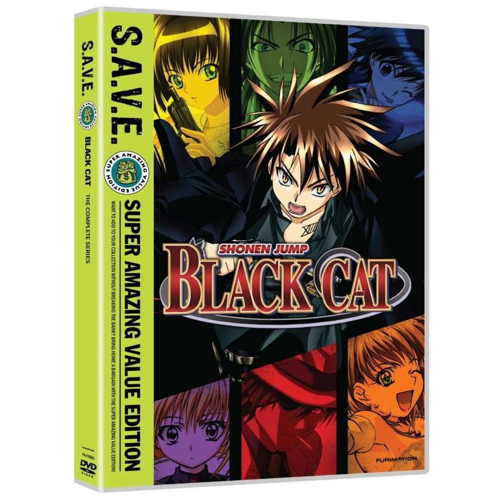 DVDs Blu-rays Anime Maio 2012 - Black Cat The Complete Series SAVE