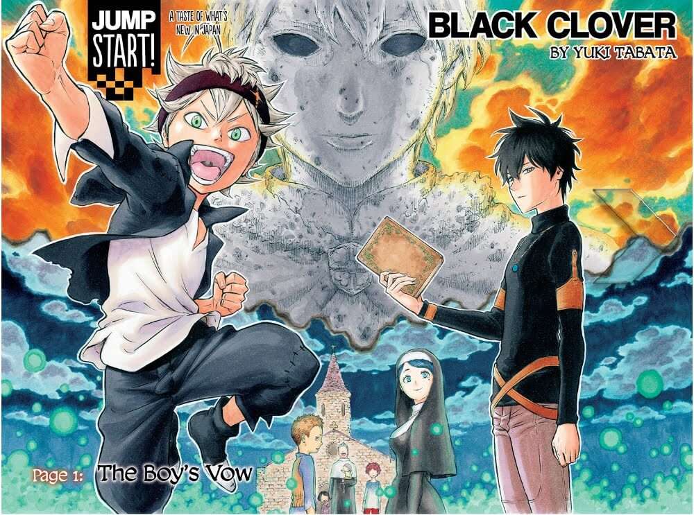 Capa Manga Black Clover Volume 3 revelada