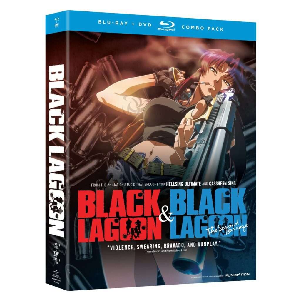 Black Lagoon Complete Set - Season 1 & 2 Blu-ray DVD Combo
