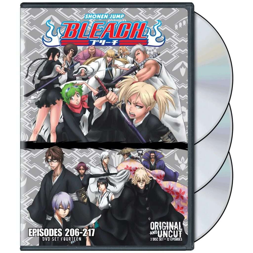 DVDs Blu-rays Anime Setembro 2012 - Bleach: Uncut Set 14