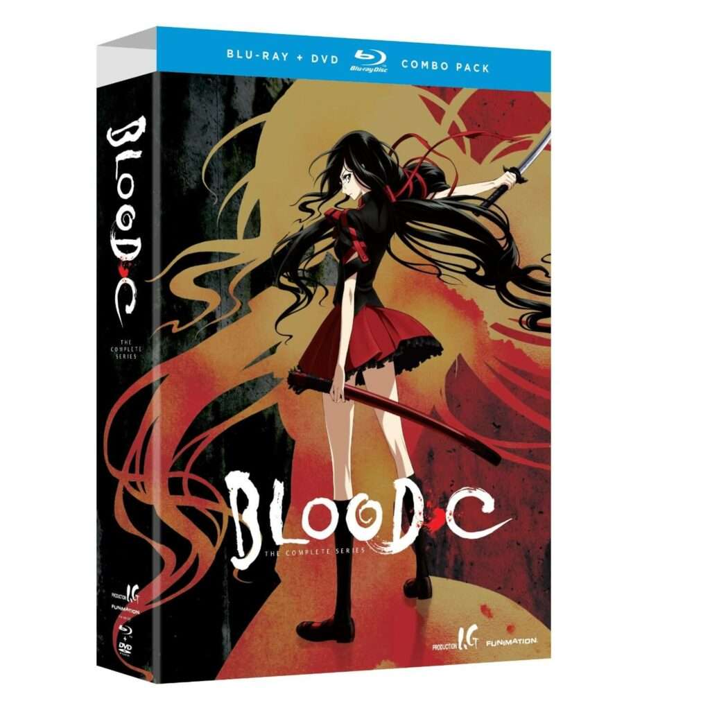 Blood-C The Complete Series Limited Edition Blu-ray DVD Combo