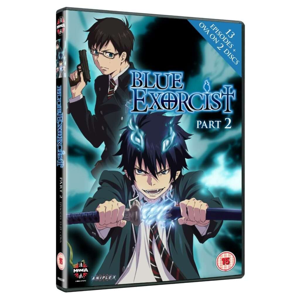 DVDs Blu-rays Anime Outubro 2012 - Blue Exorcist: Part 2