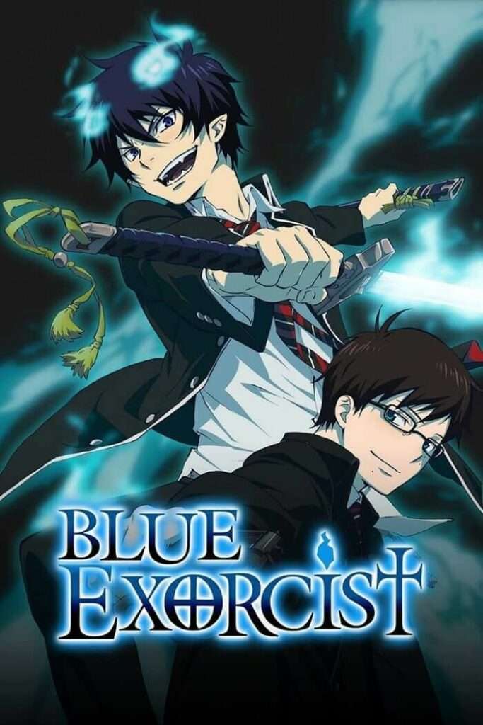 Blue exorcist_ao no exorcist_poster visual primeira temporada_anime