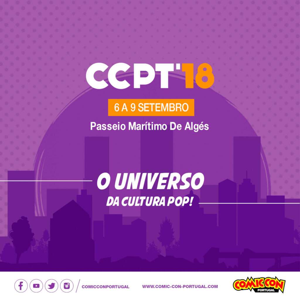 Comic Con Portugal 2018 - Informações e Sugestões - imagem principal