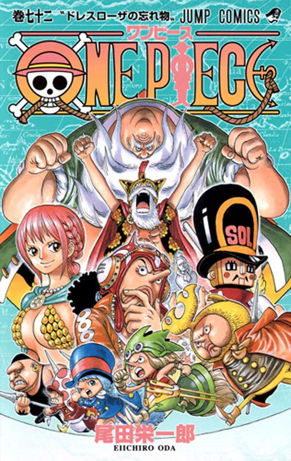Capa Manga One Piece Volume 72