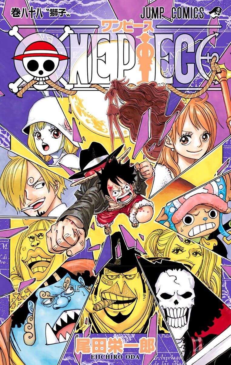 Capa Manga One Piece Volume 88