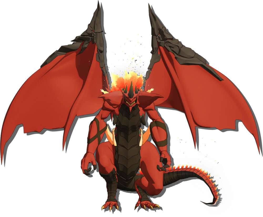 Chaos Dragon - Red Dragon Design