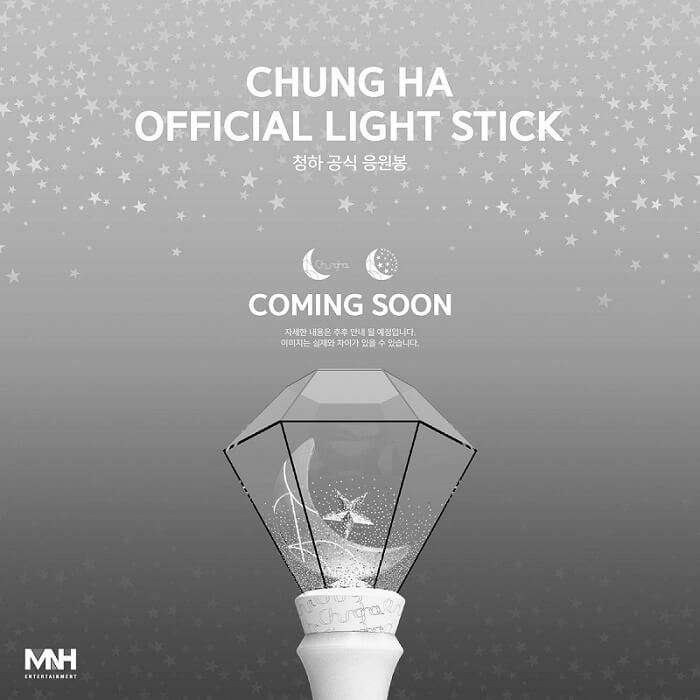 Chungha revela Imagem Teaser para Light Stick oficial