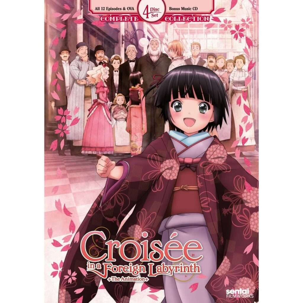 DVDs Blu-rays Anime Setembro 2012 - Croisée in a Foreign Labyrinth Complete Collection
