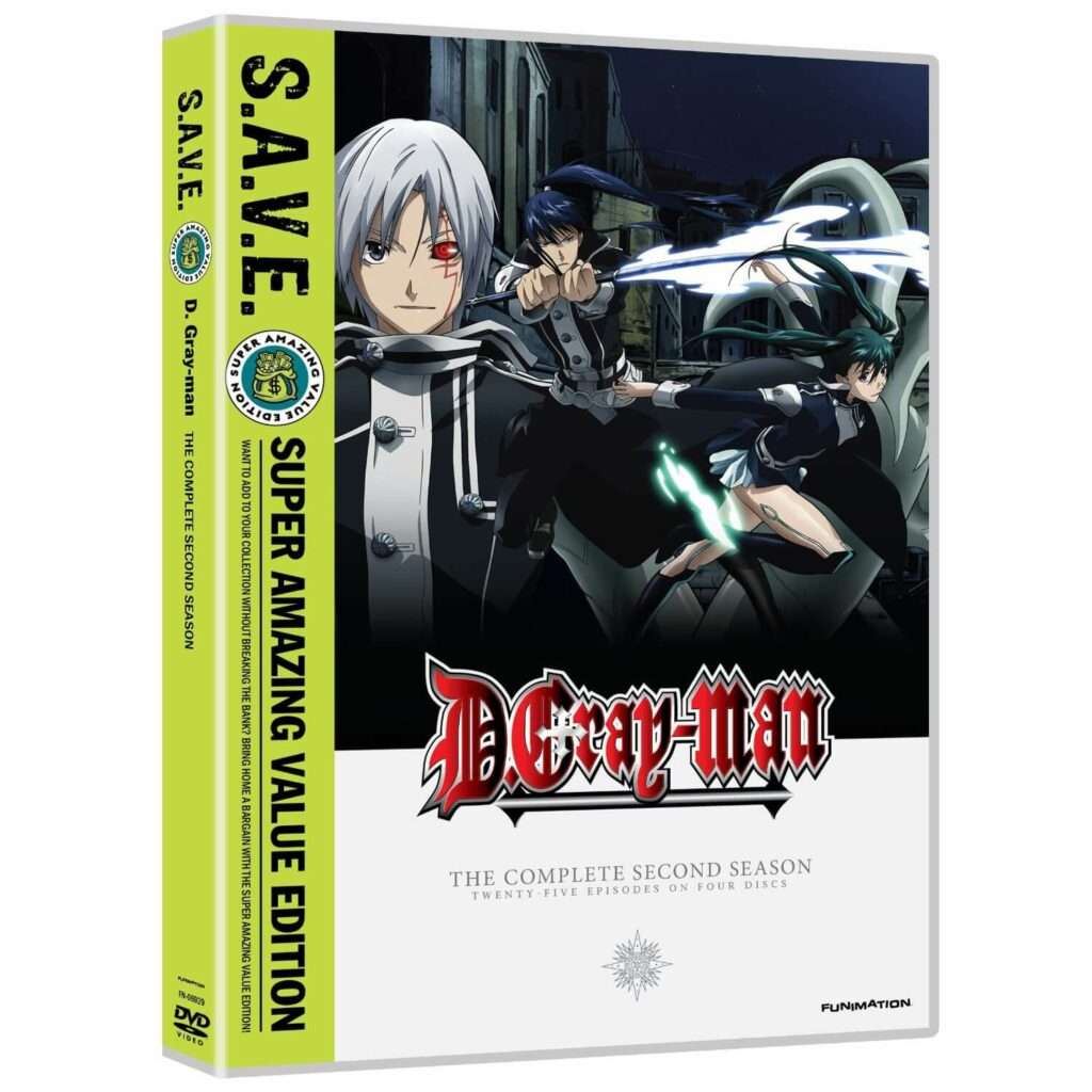 DVDs Blu-rays Anime Maio 2012 - D Gray-man The Complete Second Season SAVE