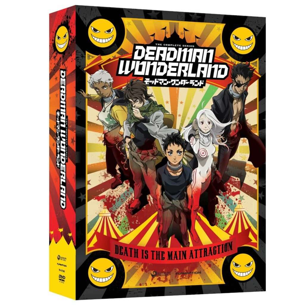 DVDs Blu-rays Anime Outubro 2012 - Deadman Wonderland The Complete Series Limited Edition