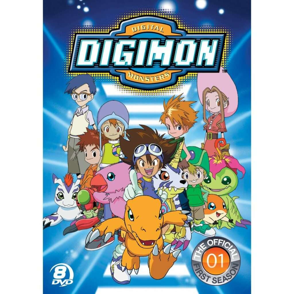 DVDs Blu-rays Anime Outubro 2012 - Digimon Digital Monsters The Official First Season