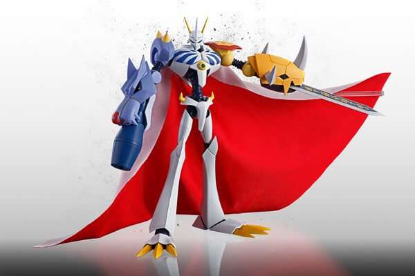 Digimon Omegamon junta-se às figuras Bandai