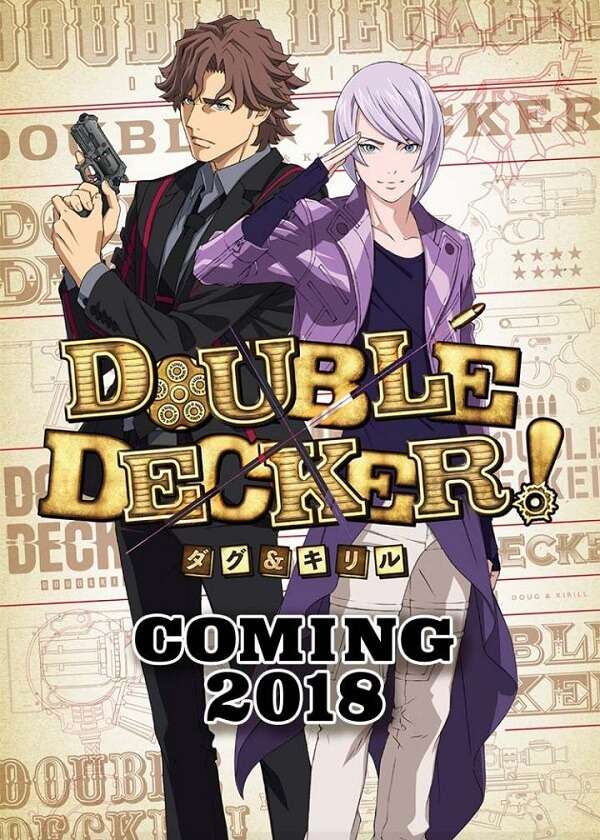 Double Decker! Doug & Kirill - Novo Anime Original