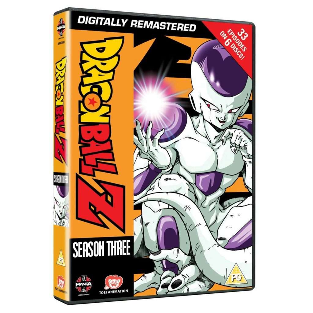 DVDs Blu-rays Anime Outubro 2012 - Dragon Ball Z Season Three