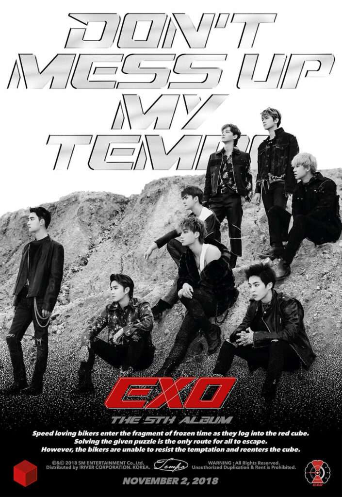 EXO lançam Novos Teasers para Comeback com "Don't Mess Up My Tempo"