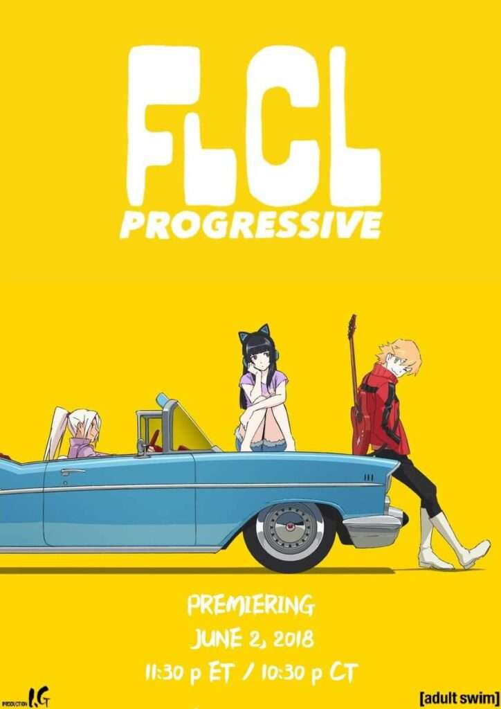 Recomendações Anime Verão 2018 - FLCL Progressive