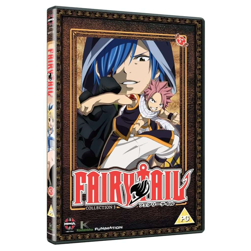 DVDs Blu-rays Anime Julho 2012 - Fairy Tail Part 3