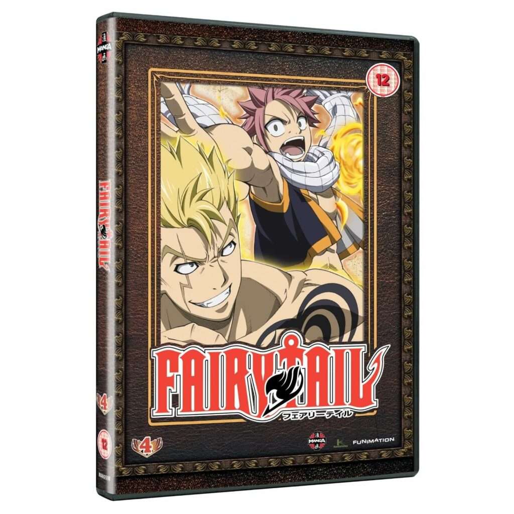 DVDs Blu-rays Anime Setembro 2012 - Fairy Tail Part 4