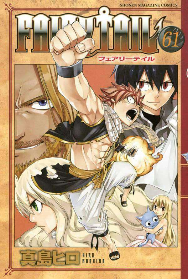 Capa Manga Fairy Tail Volume 61 Manga