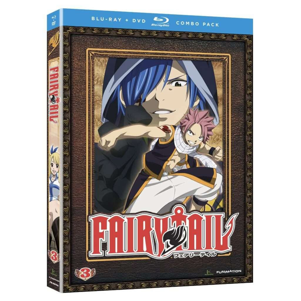 DVDs Blu-rays Anime Janeiro 2012 | Fairy Tail Part 3 Combo Pack Funimation