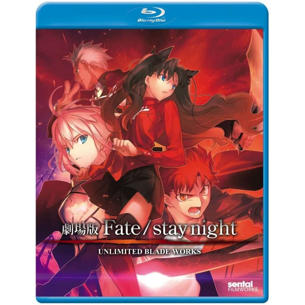 DVDs Blu-rays Anime Junho 2012 - Fate Stay Night Unlimited Blade Works