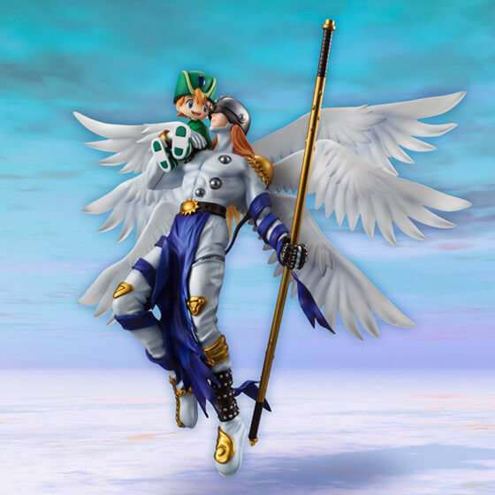 Figura Takeru e Angemon Digimon 2