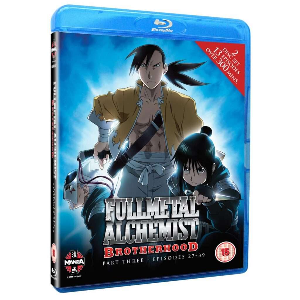 Fullmetal Alchemist: Brotherhood - Part Three Blu-ray