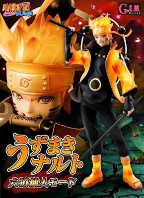 GEM Series Naruto Rikudou Sennin Figura Poster