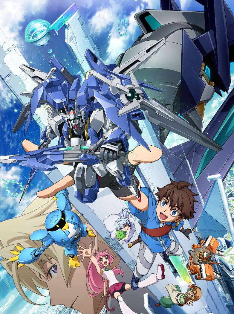 Sunrise revela novo anime Gundam Build Fighters