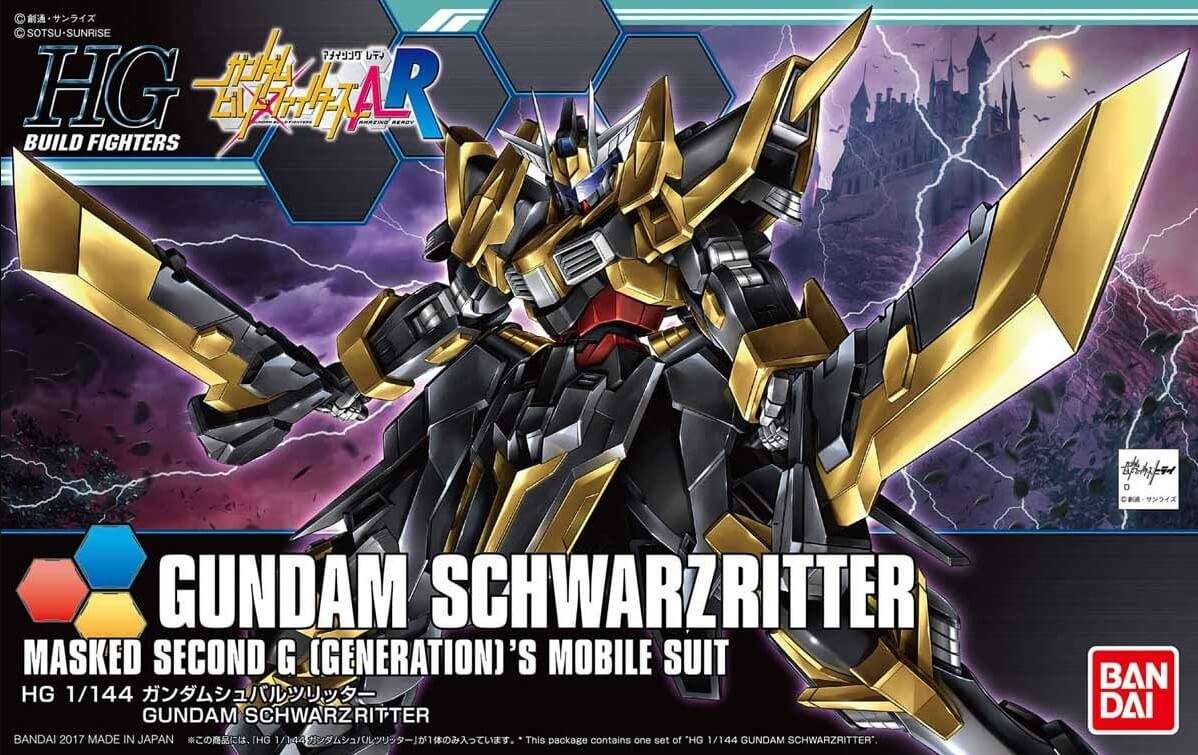 HG Build Fighters 1/144 Gundam SchwarzRitter - Lançamento