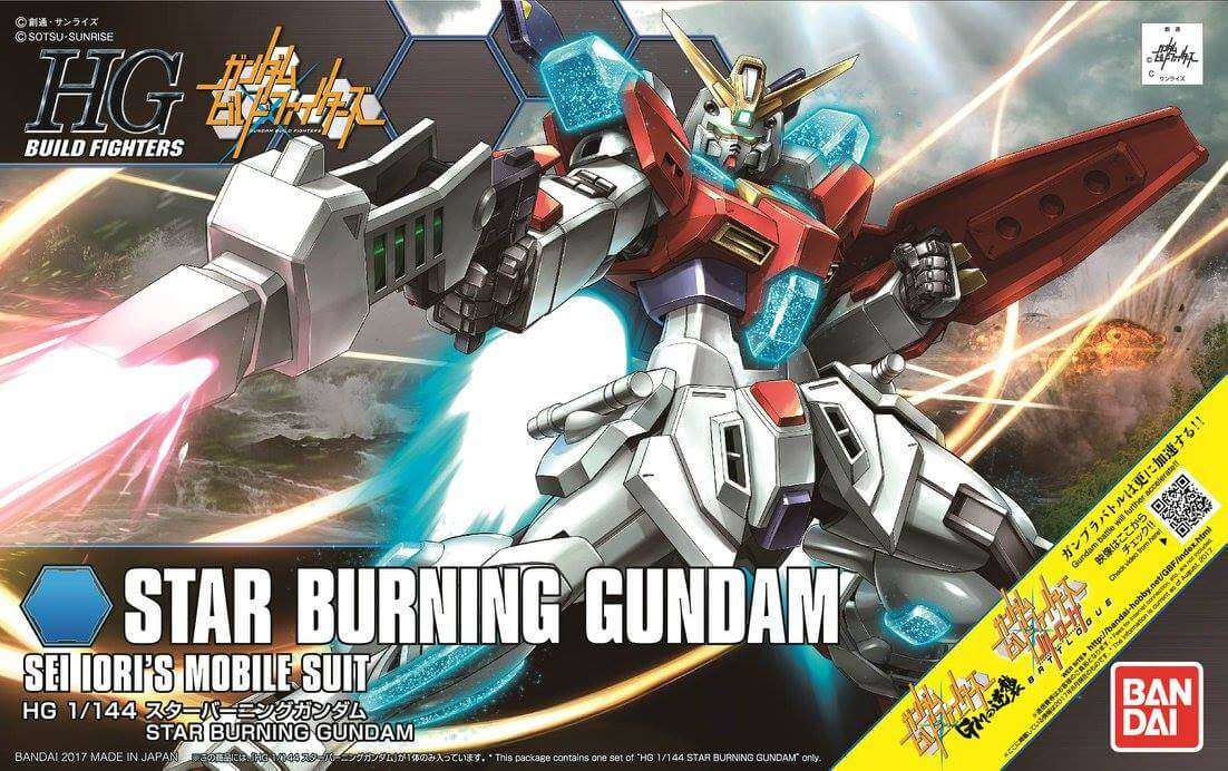 HG Build Fighters 1/144 Star Burning Gundam - Lançamento
