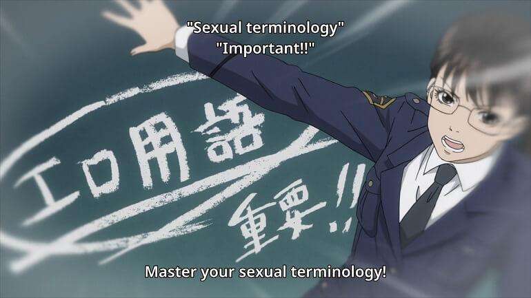 Hakozume episódio 2 resenha master your sexual terminology