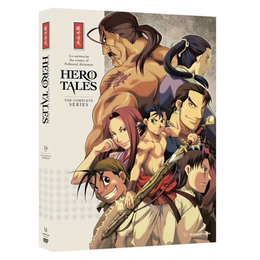 DVDs Blu-rays Anime Junho 2012 - Hero Tales Complete Box Set