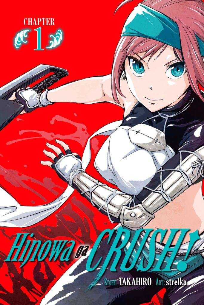 Hinowa ga CRUSH licenciado pela Yen Press Capa Volume 1