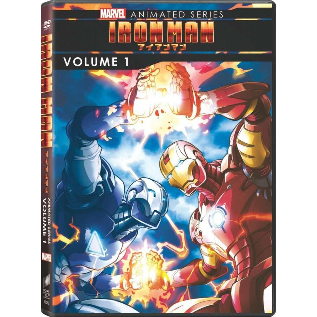 DVDs Blu-rays Anime Agosto 2012 - Marvel Animated Series Iron Man Volume 1