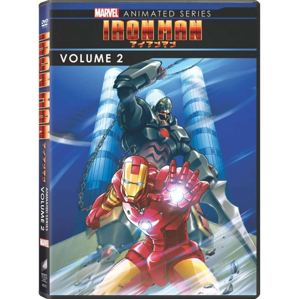 DVDs Blu-rays Anime Agosto 2012 - Marvel Animated Series Iron Man Volume 2