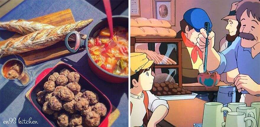 Japonesa recria Comida em Anime na Vida Real castelo no ceu laputa