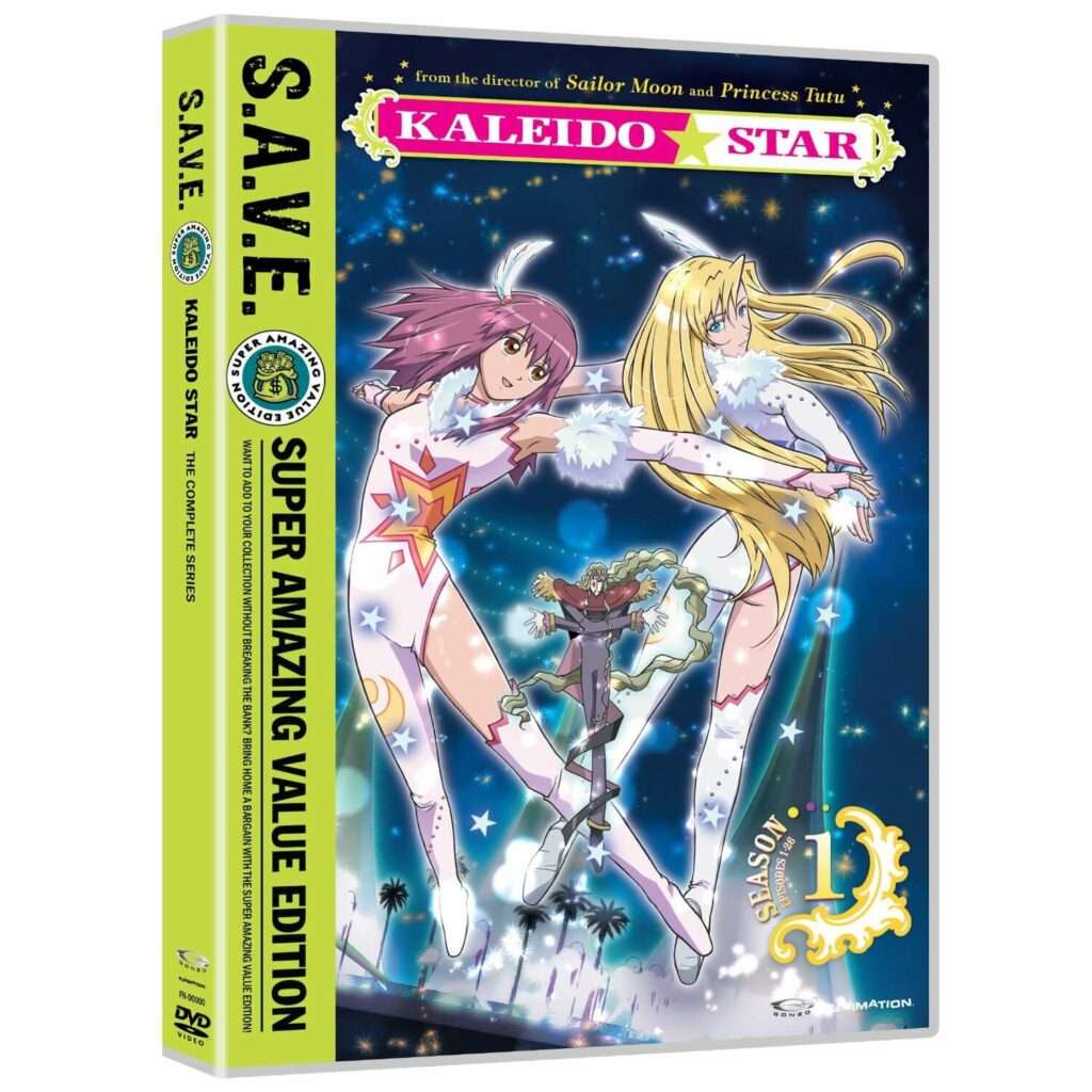 DVDs Blu-rays Anime Agosto 2012 - Kaleido Star Season One SAVE