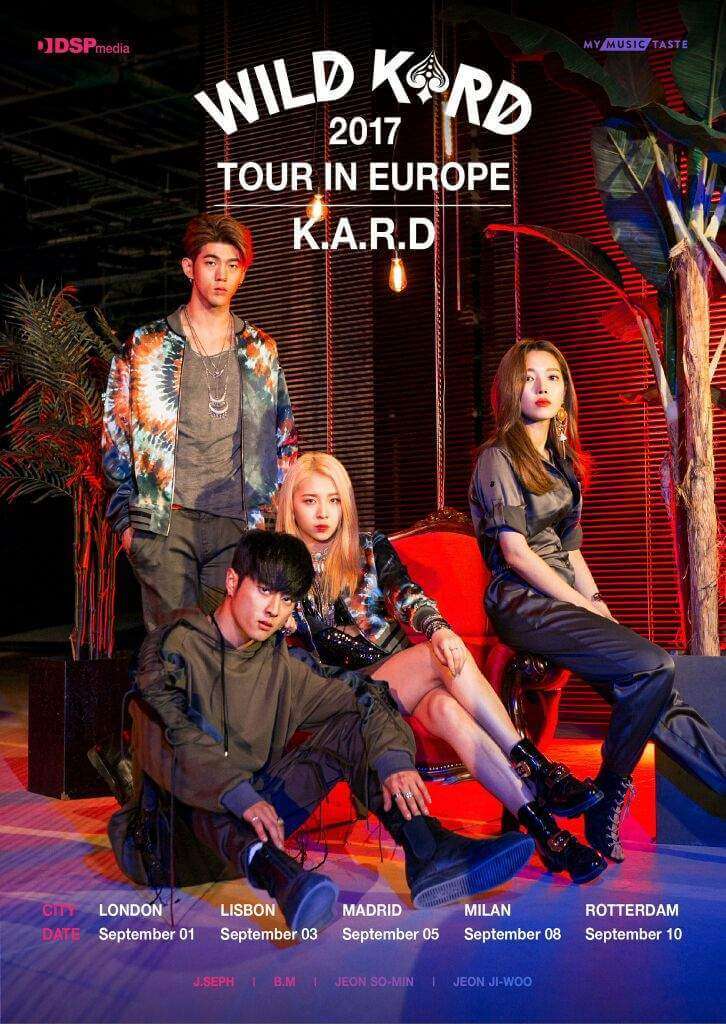 KARD - Conhece o grupo K-pop que vem a Portugal Poster