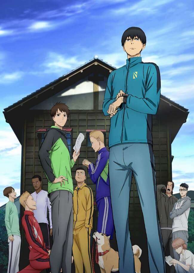 Kaze ga Tsuyoku Fuiteiru - Anime revela Novo Poster
