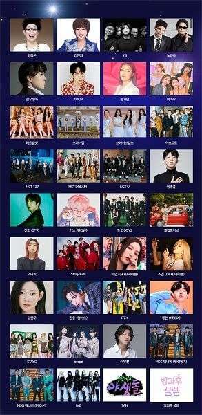 MBC Music Festival 2021 anuncia Alinhamento de Atuantes