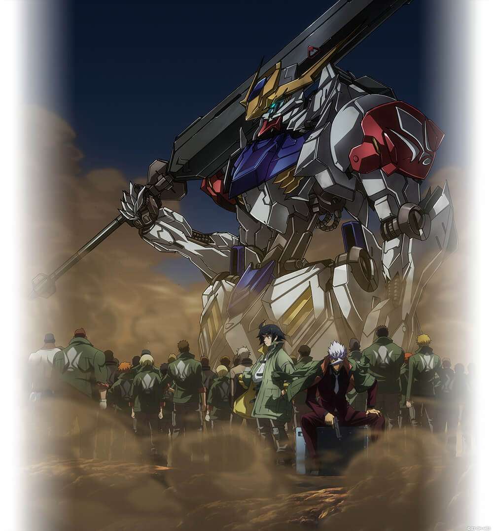 Gundam Iron Blooded Orphans Temporada 2 revelou Trailer