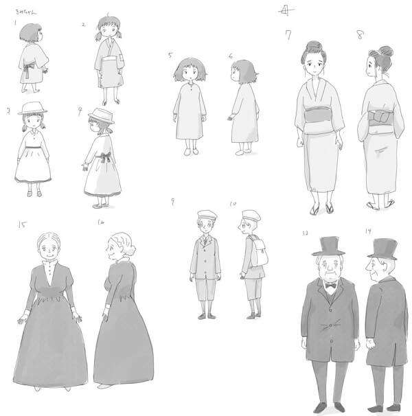 Machiko Kyō concebe Designs para Curta Anime de Zen to Hone