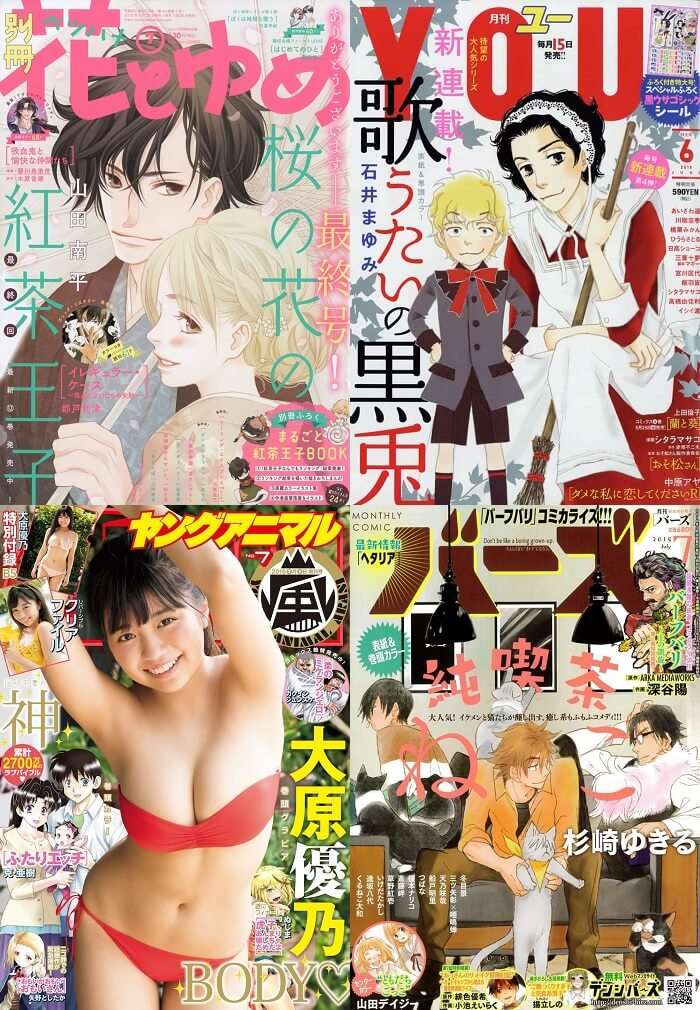 12 Revistas Manga Terminaram na 1ª Metade de 2018