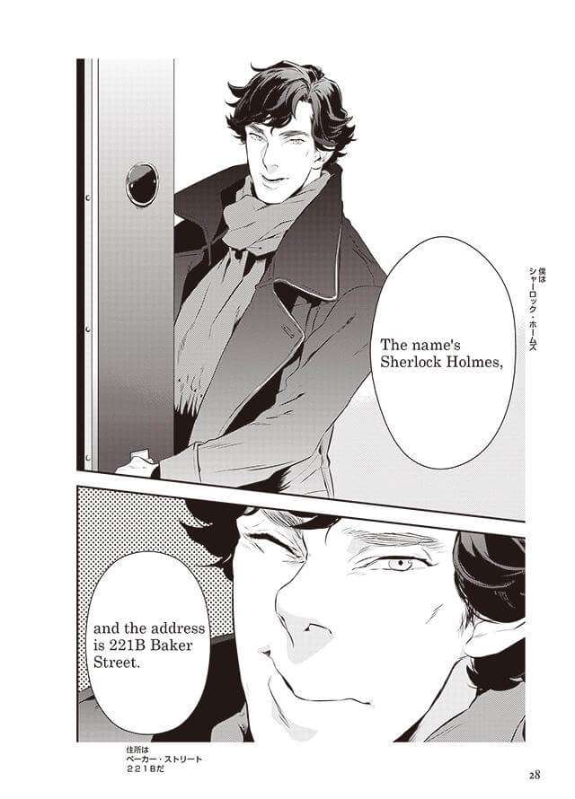 Manga Sherlock publica edição bilingual
